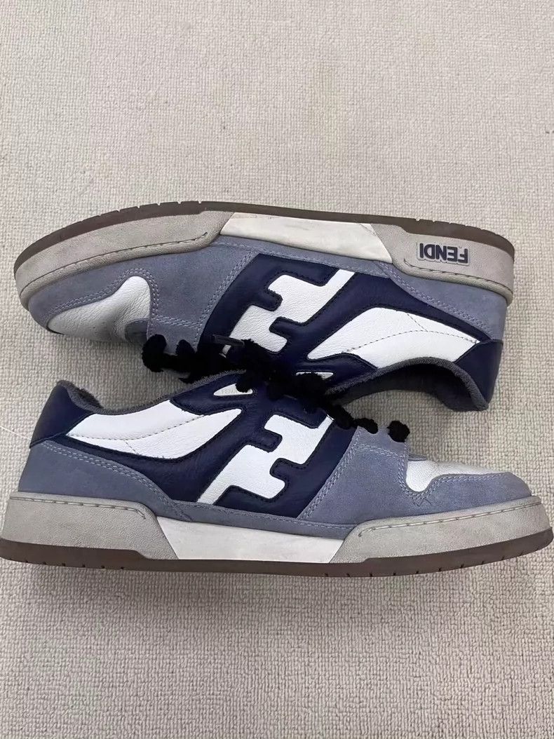 Fendi FENDI Match Low-top Sneakers with Laces-yf Size US 10 / EU 43 - 4 Thumbnail