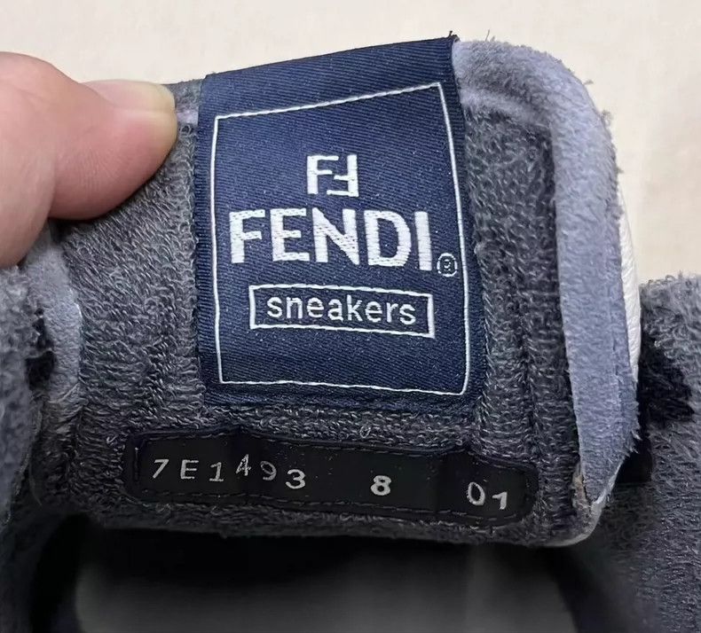 Fendi FENDI Match Low-top Sneakers with Laces-yf Size US 10 / EU 43 - 7 Thumbnail