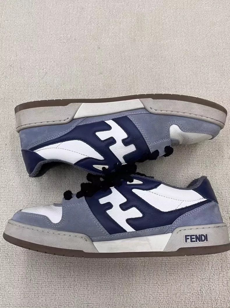 Fendi FENDI Match Low-top Sneakers with Laces-yf Size US 10 / EU 43 - 3 Thumbnail