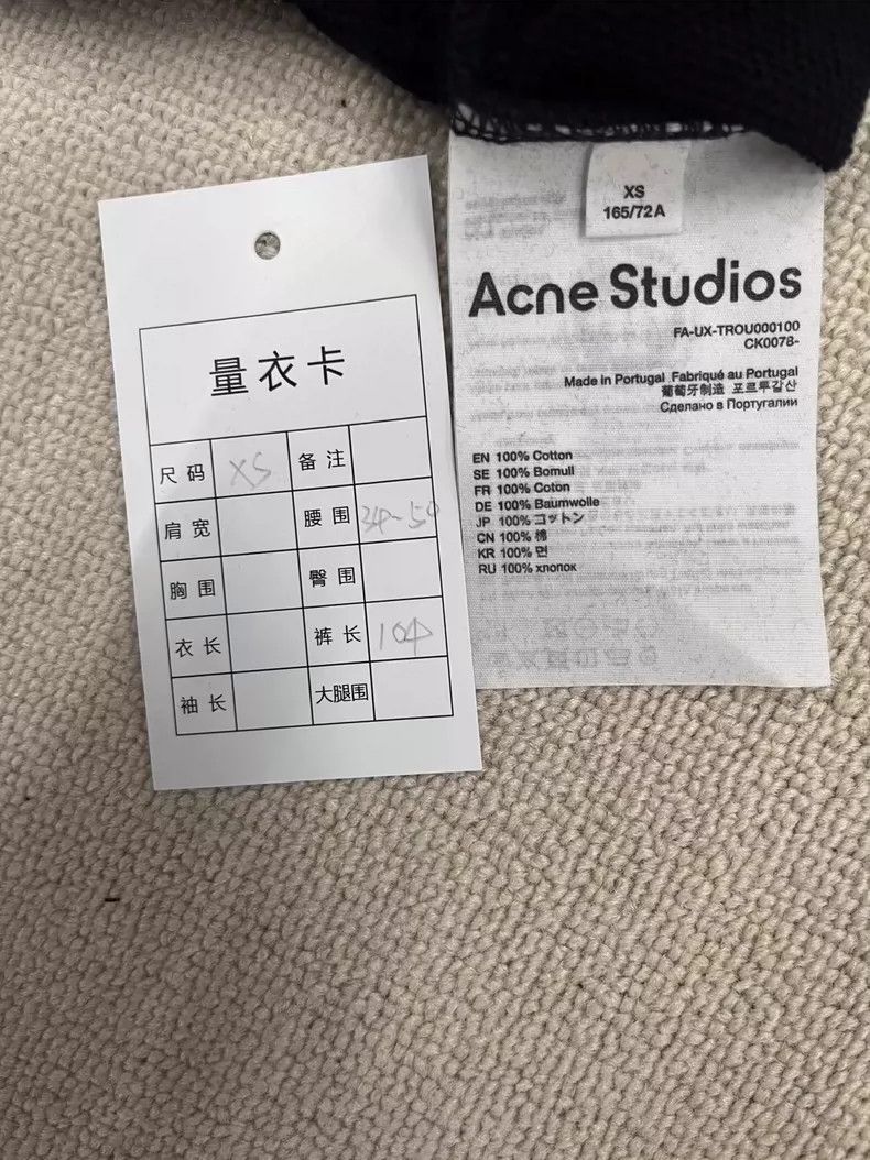 Acne Studios Acne Studios Comfortable Casual Pants 2024-yf Size US 26 / EU 42 - 4 Thumbnail