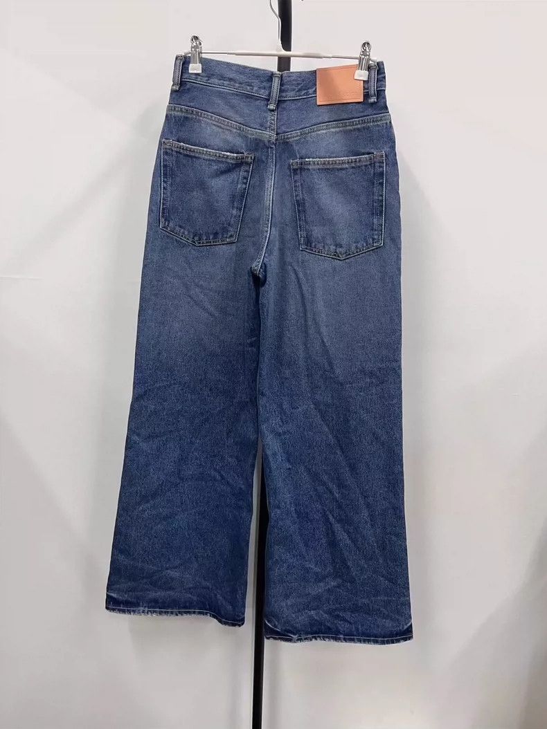 Acne Studios Acne Studios High Waist Wide Leg Pants-yf Size US 26 / EU 42 - 2 Thumbnail
