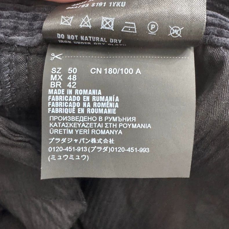 Prada Prada Corduroy Casual Pants Size 50-yf Size US 44 / EU 60 - 5 Thumbnail
