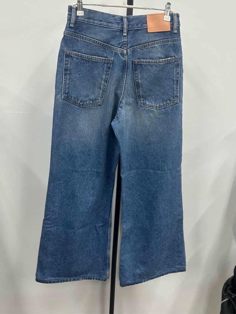 Acne Studios Acne Studios High-Waisted Wide-Leg Jeans-yf Size US 26 / EU 42 - 2 Thumbnail