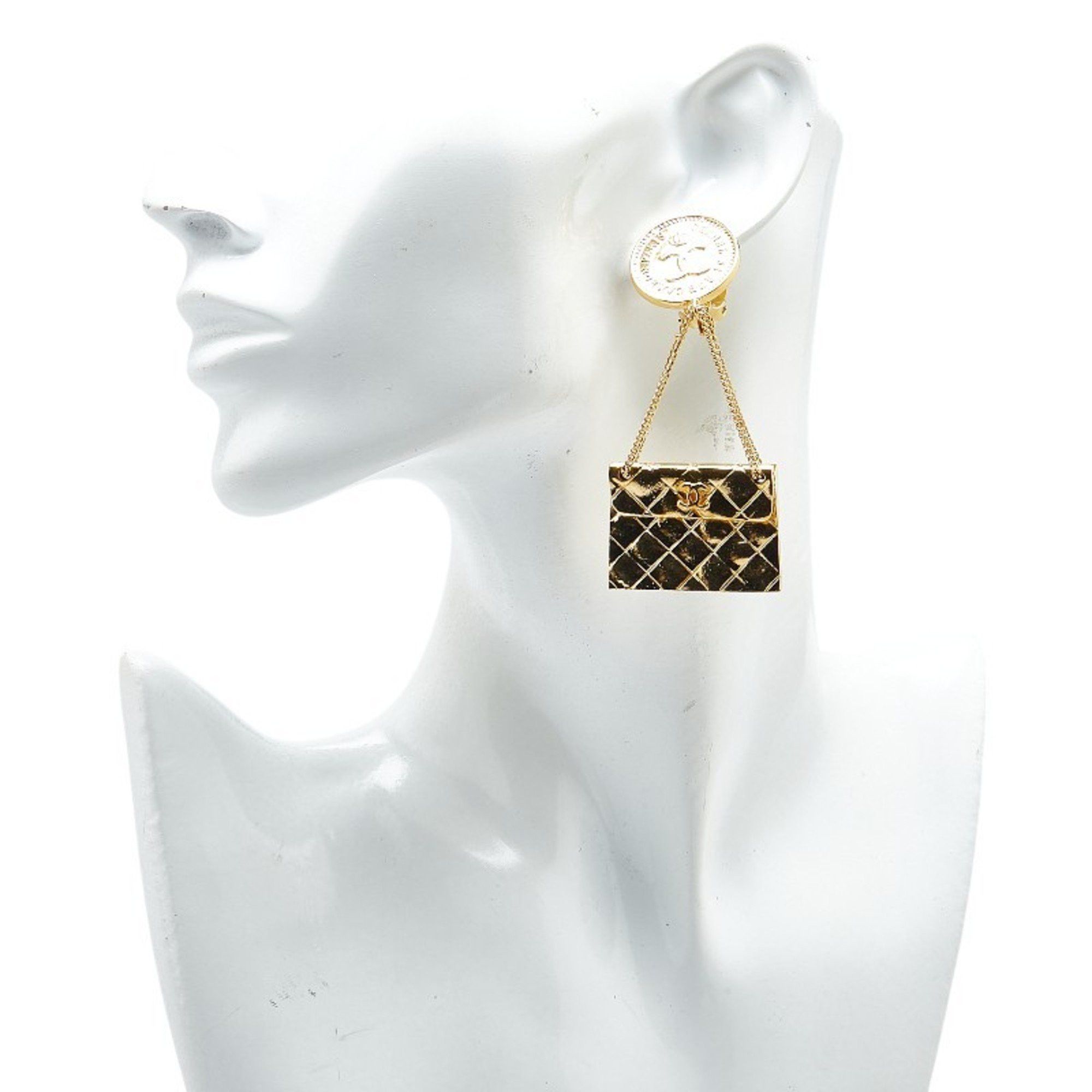 Chanel Chanel Coco Mark earring Size ONE SIZE - 5 Thumbnail
