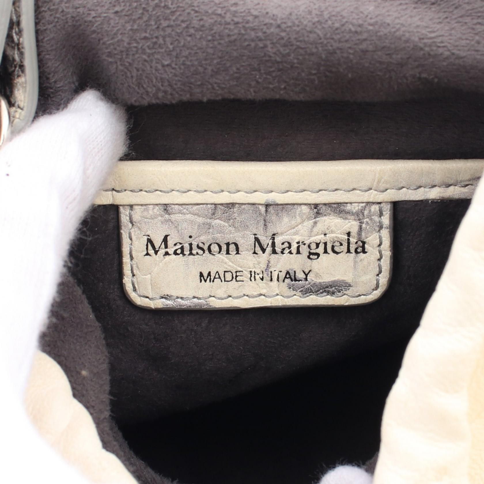 Maison Margiela Maison Martin Margiela Maison Margiela 5AC BUCKET BAG Leather Handbag Leather Handbag S61WG0035 Size ONE SIZE - 4 Thumbnail
