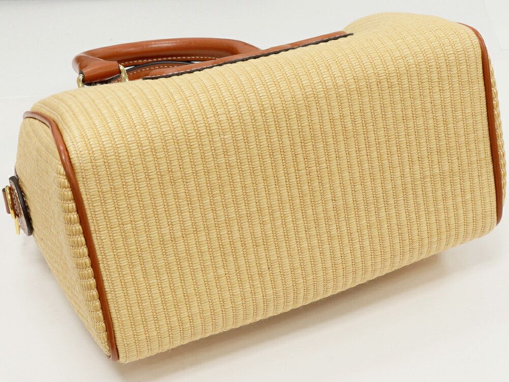 Celine Celine Celine Triomphe Cuir 2way bag Natural Material Shoulder Bag 113772FNE.02NT Size ONE SIZE - 5 Thumbnail