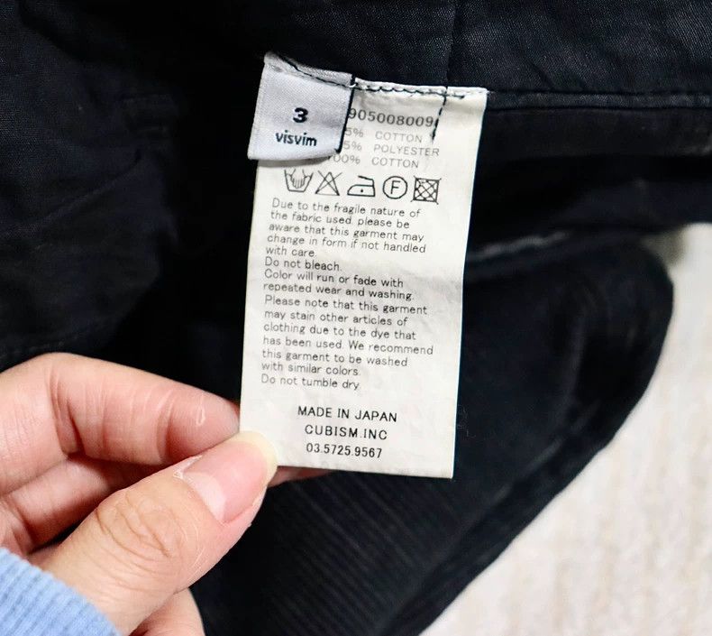 Visvim Visvim ICT Chino Pants Cords Natural Dye- DMC Size US 26 / EU 42 - 9 Thumbnail
