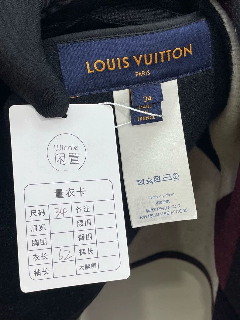 Louis Vuitton Color Block Cashmere Cape by LV- DMC Size US M / EU 48-50 / 2 - 7 Thumbnail