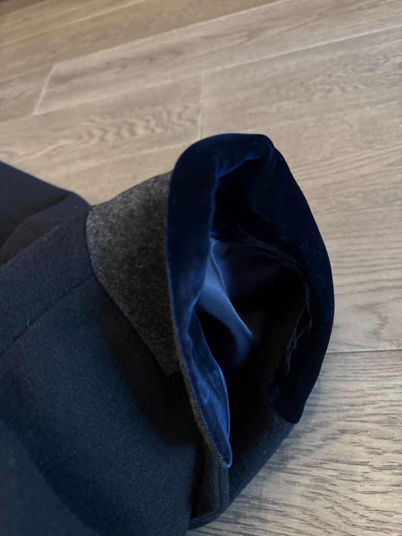Undercover UNDERCOVER Black Velvet Wool Overcoat- DMC Size US M / EU 48-50 / 2 - 3 Thumbnail