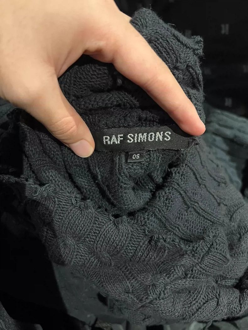 Raf Simons Raf Simons Oversized Cable-Knit Sweater- DMC Size US M / EU 48-50 / 2 - 5 Thumbnail