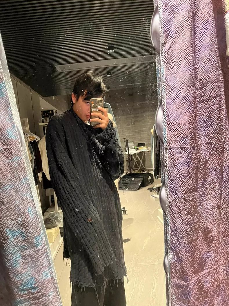 Raf Simons Raf Simons Oversized Cable-Knit Sweater- DMC Size US M / EU 48-50 / 2 - 7 Thumbnail