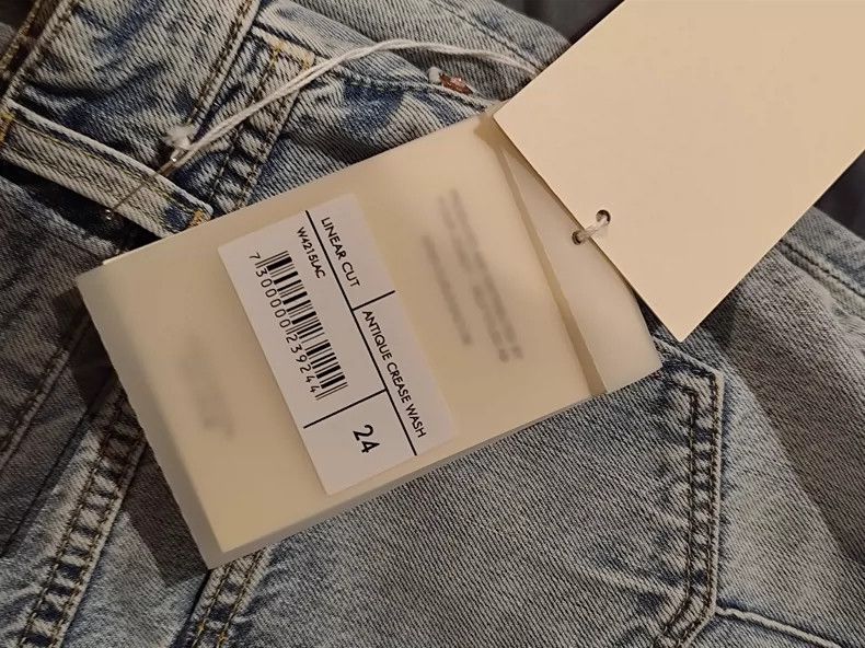 Our Legacy Our Legacy Light Blue Straight Leg Denim- DMC Size US 26 / EU 42 - 4 Thumbnail