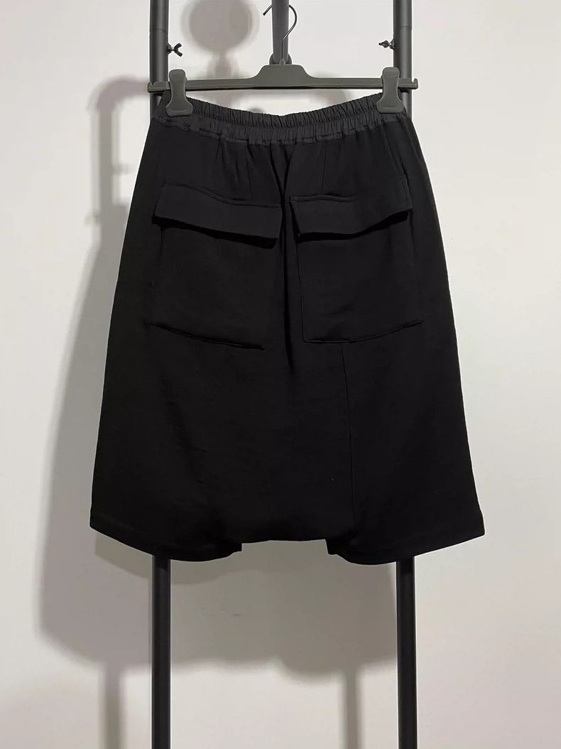 Rick Owens Rick Owens Black Shorts Size 48- DMC Size US 31 - 2 Thumbnail