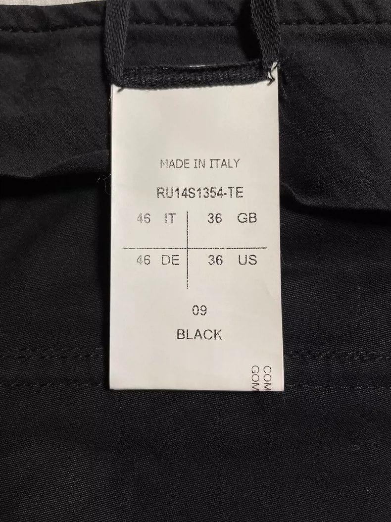 Rick Owens Rick Owens Black Long Pants Size 46- DMC Size US 31 - 3 Thumbnail