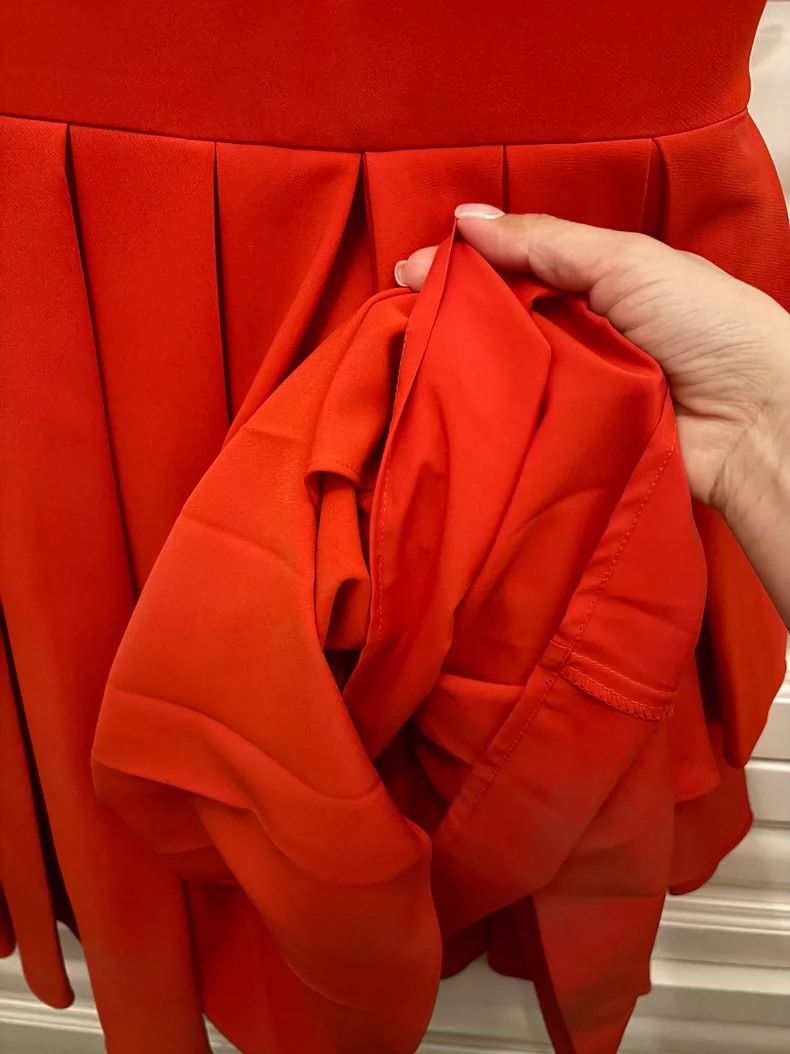 Alexander McQueen Stunning Red Dress by Alexander McQueen- DMC Size 28" / US 6 / IT 42 - 3 Thumbnail