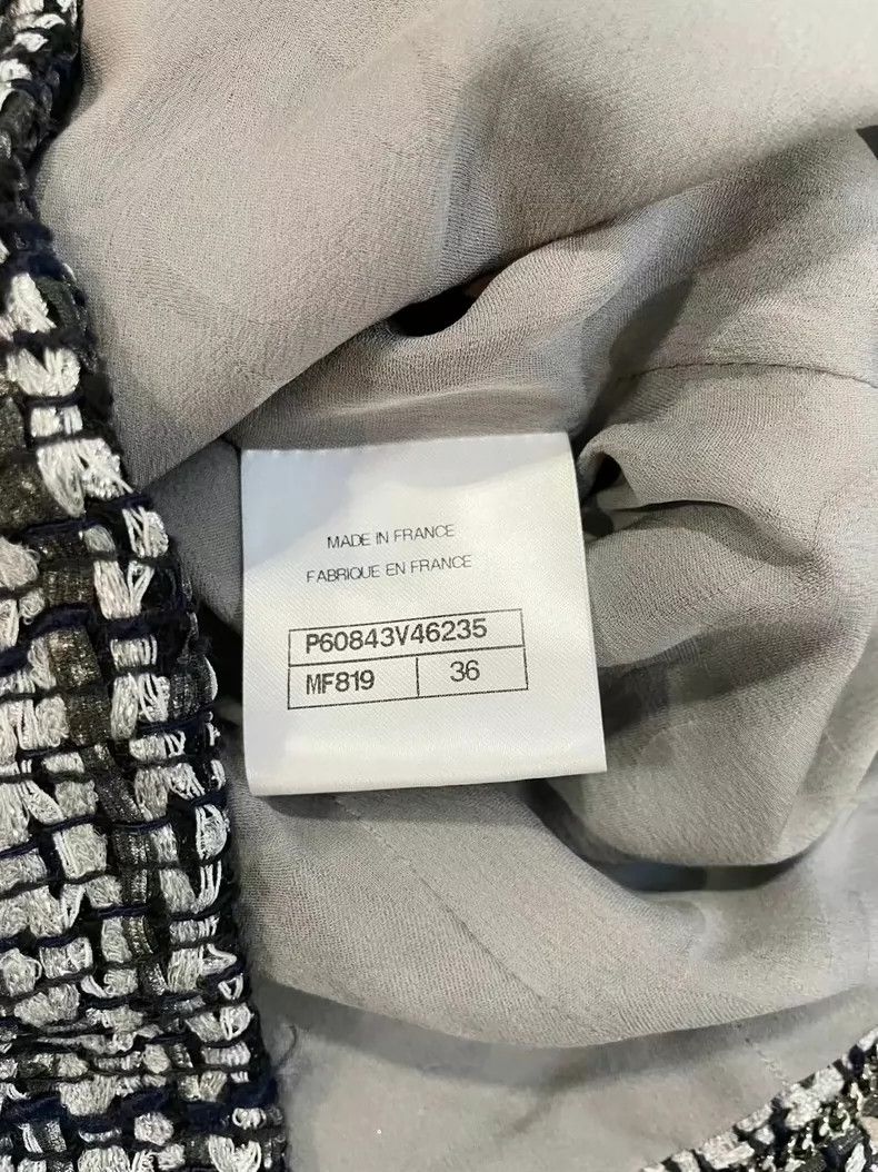 Chanel Chanel Short Sleeve Tweed Jacket- DMC Size ONE SIZE - 5 Thumbnail