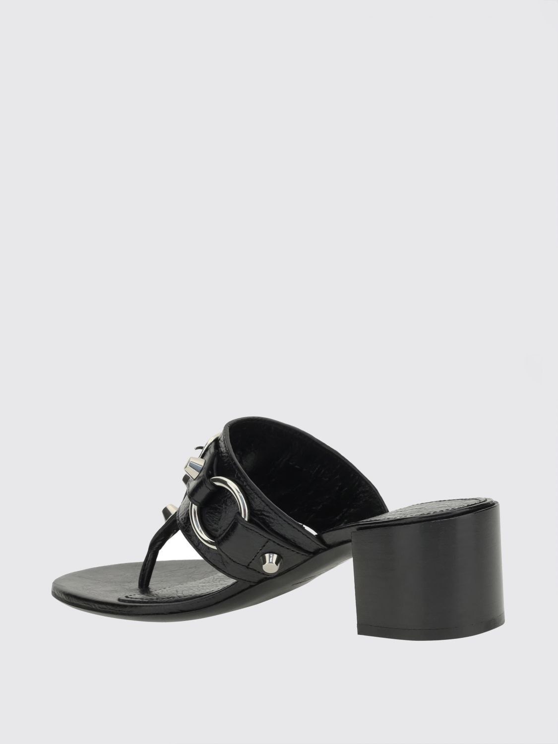 Balenciaga Balenciaga Heeled Sandal Woman Black Size US 7 / IT 37 - 3 Thumbnail