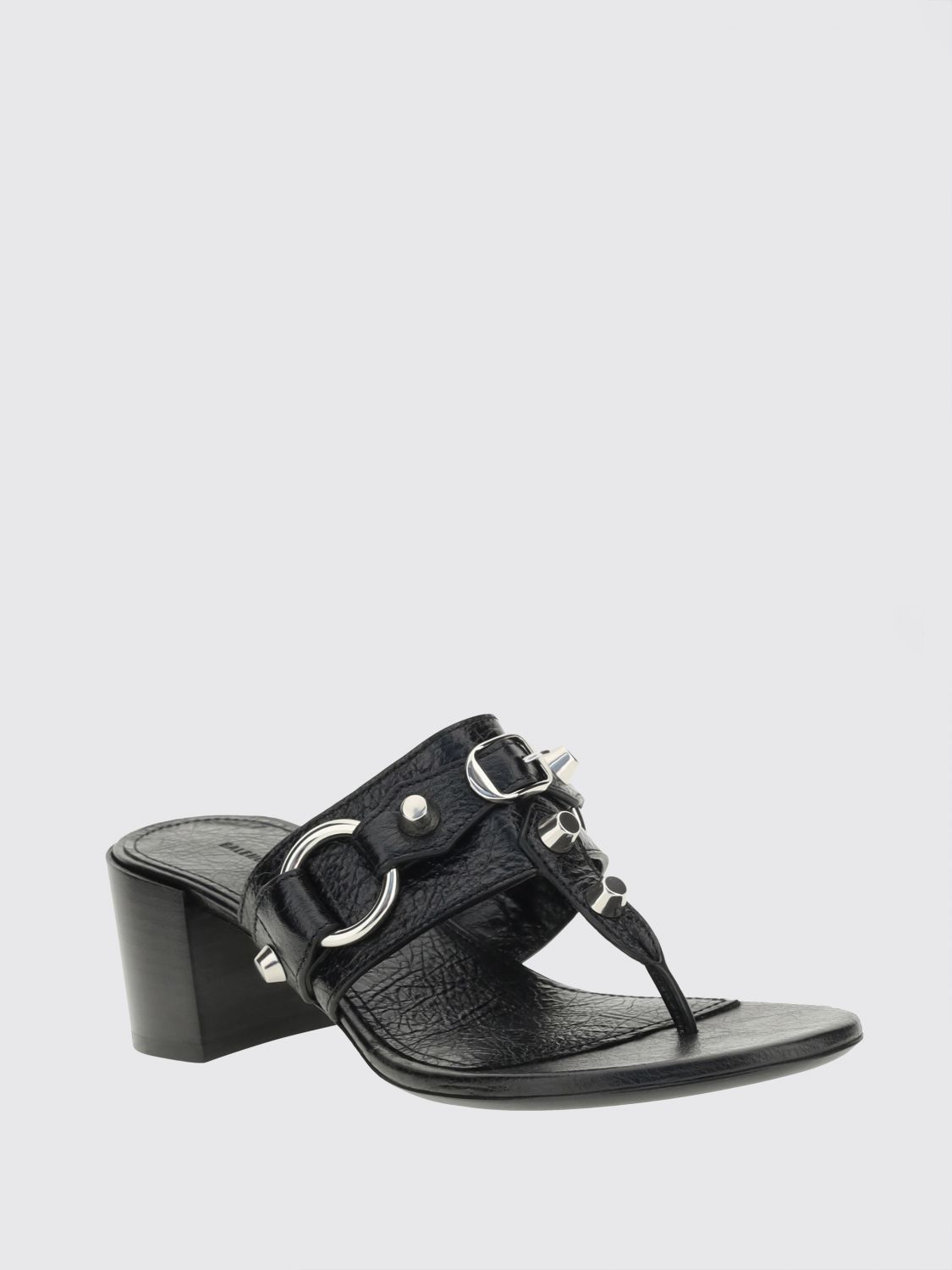 Balenciaga Balenciaga Heeled Sandal Woman Black Size US 10 / IT 40 - 2 Thumbnail