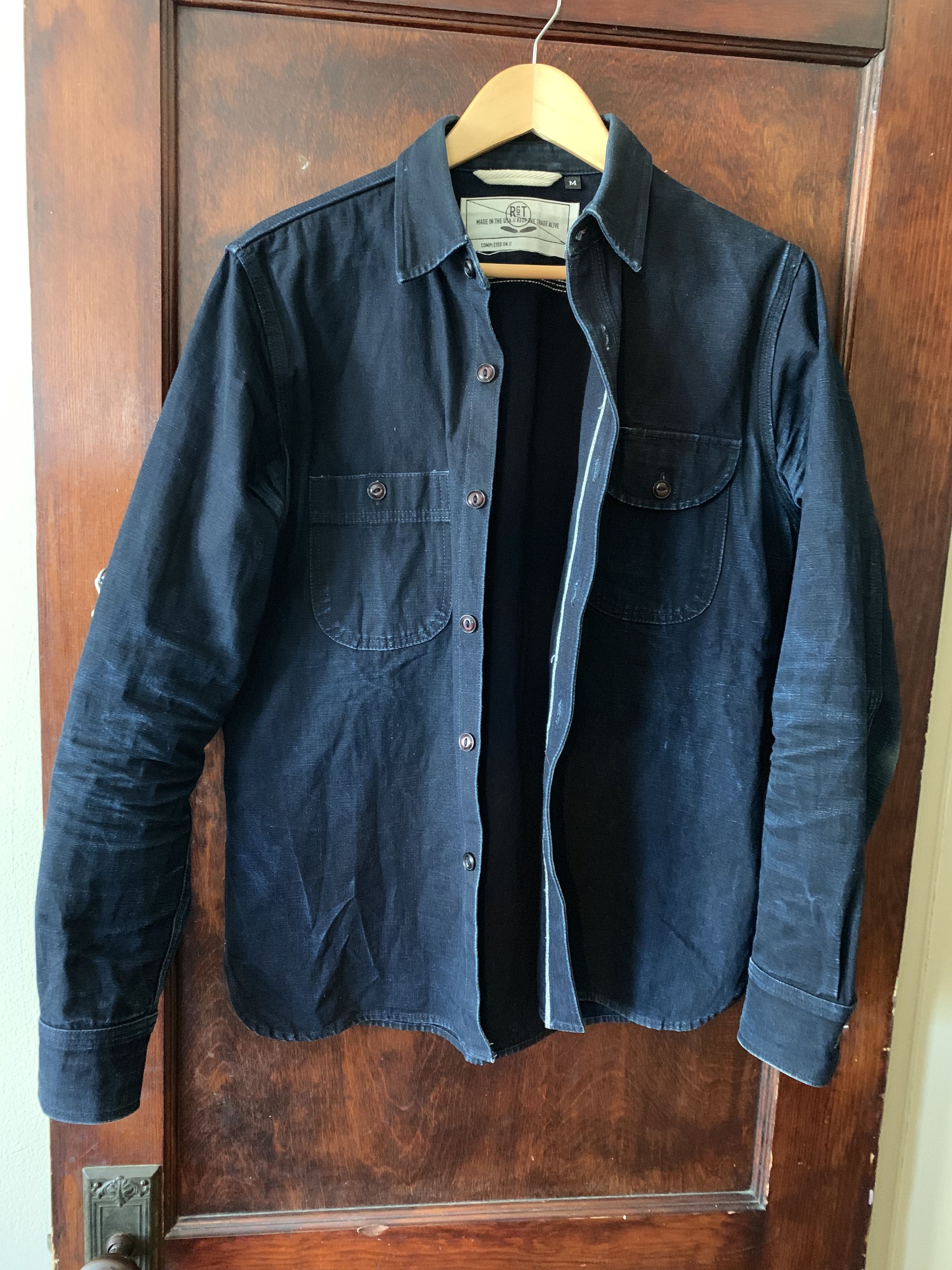 image of Rogue Territory Isc Work Shirt in Indigo, Men's (Size Medium)
