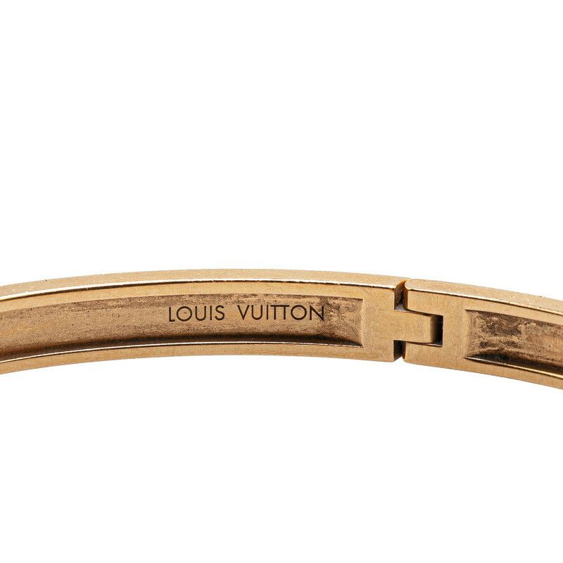 Louis Vuitton Louis Vuitton Louis Vuitton Empreinte LV Au750 Bracelet Size 16 Metal Bangle Q95635 Size ONE SIZE - 6 Thumbnail