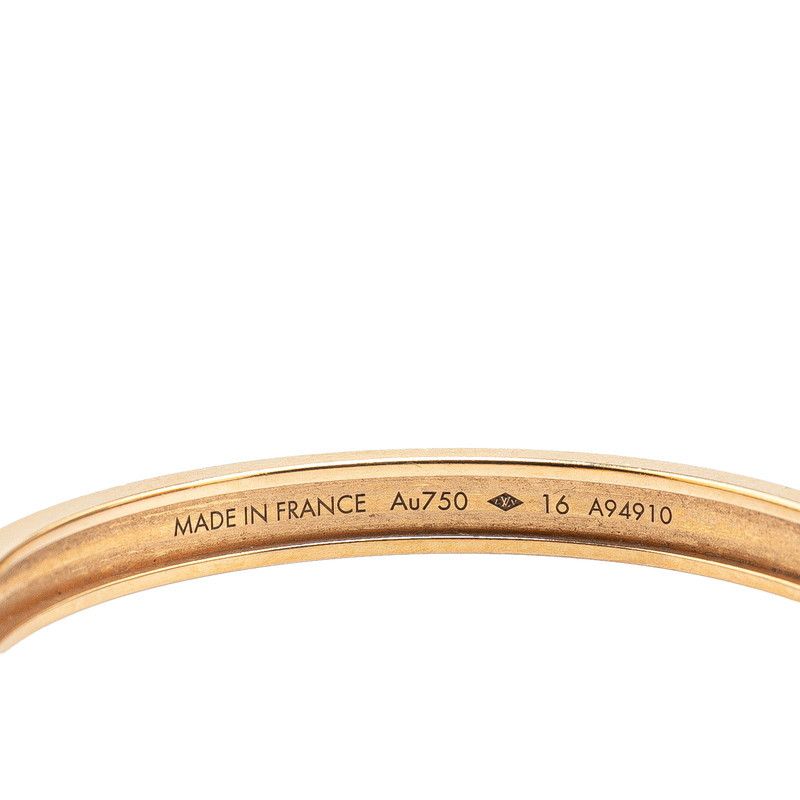 Louis Vuitton Louis Vuitton Louis Vuitton Empreinte LV Au750 Bracelet Size 16 Metal Bangle Q95635 Size ONE SIZE - 7 Thumbnail