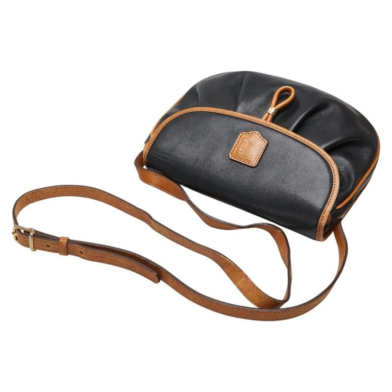 Celine Celine Celine Leather Shoulder Bag Leather Crossbody Bag Size ONE SIZE - 8 Thumbnail