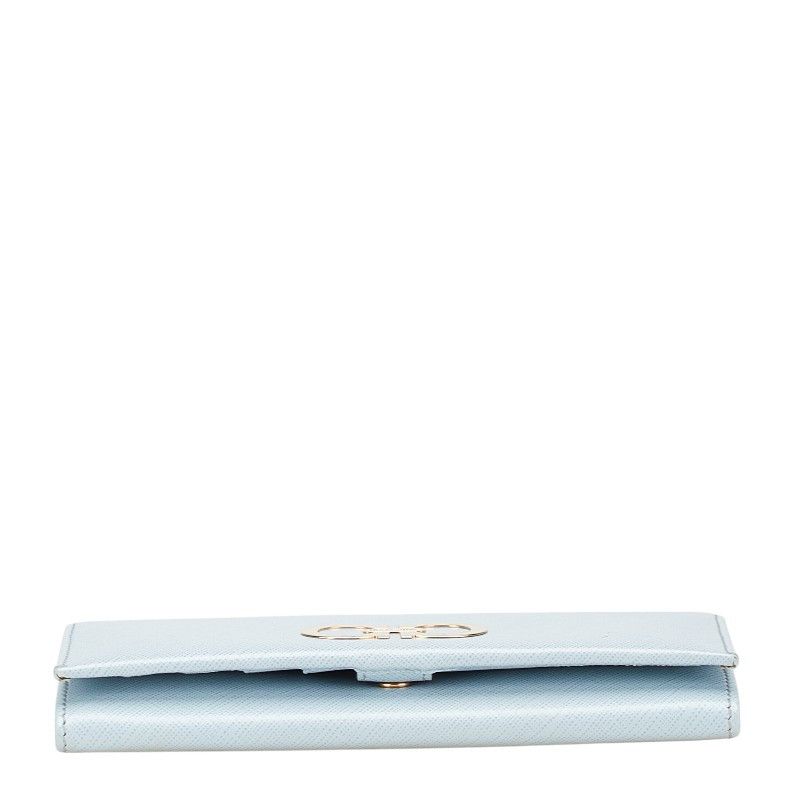 Salvatore Ferragamo Salvatore Ferragamo Salvatore Ferragamo Gancini Leather Long Wallet Leather Long Wallet Size ONE SIZE - 3 Thumbnail