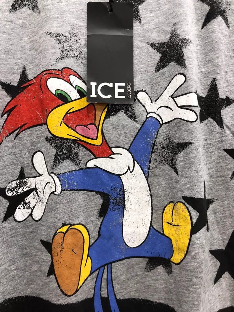 Iceberg ICE Cartoon Graphic Short Sleeve T-shirt Size US L / EU 52-54 / 3 - 3 Thumbnail