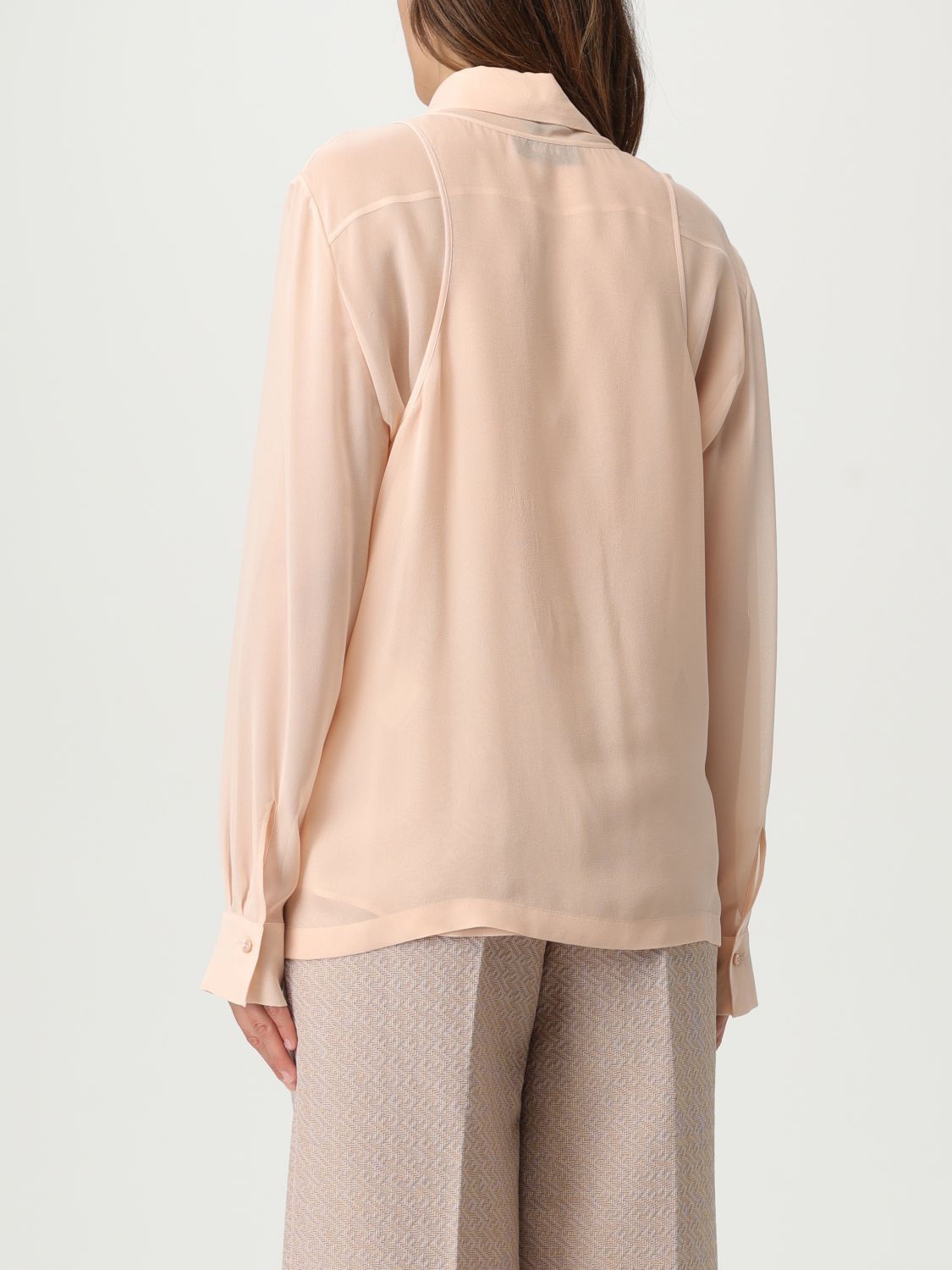 Fendi Fendi Shirt Woman Pink Size M / US 6-8 / IT 42-44 - 3 Thumbnail