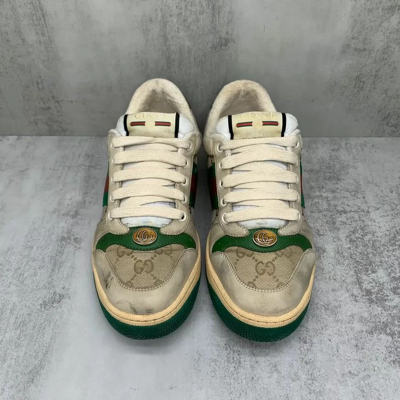 Gucci Gucci Classic Dirty Sneakers Size 37.5 Size US 7 / IT 37 - 4 Thumbnail