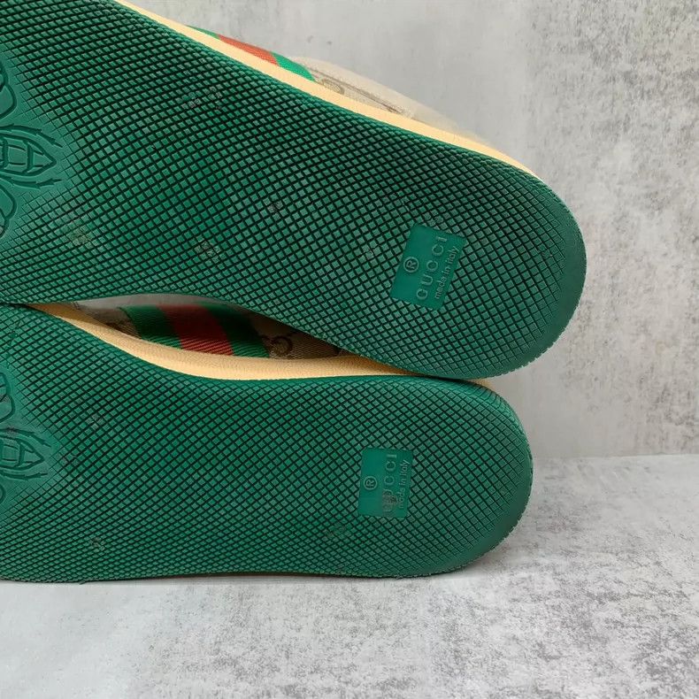 Gucci Gucci Classic Dirty Sneakers Size 37.5 Size US 7 / IT 37 - 9 Thumbnail