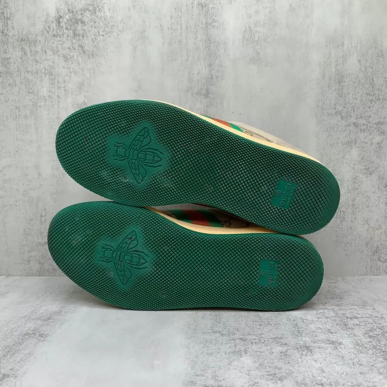 Gucci Gucci Classic Dirty Sneakers Size 37.5 Size US 7 / IT 37 - 7 Thumbnail