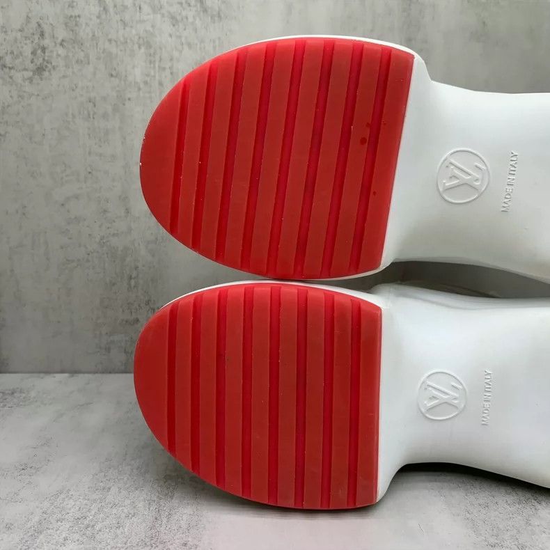 Pink Louis Vuitton Dad Sneakers Size 37