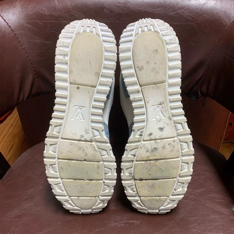 Louis Vuitton Louis Vuitton Denim Sports Sneakers Size 42.5 Size US 8 / IT 38 - 7 Thumbnail