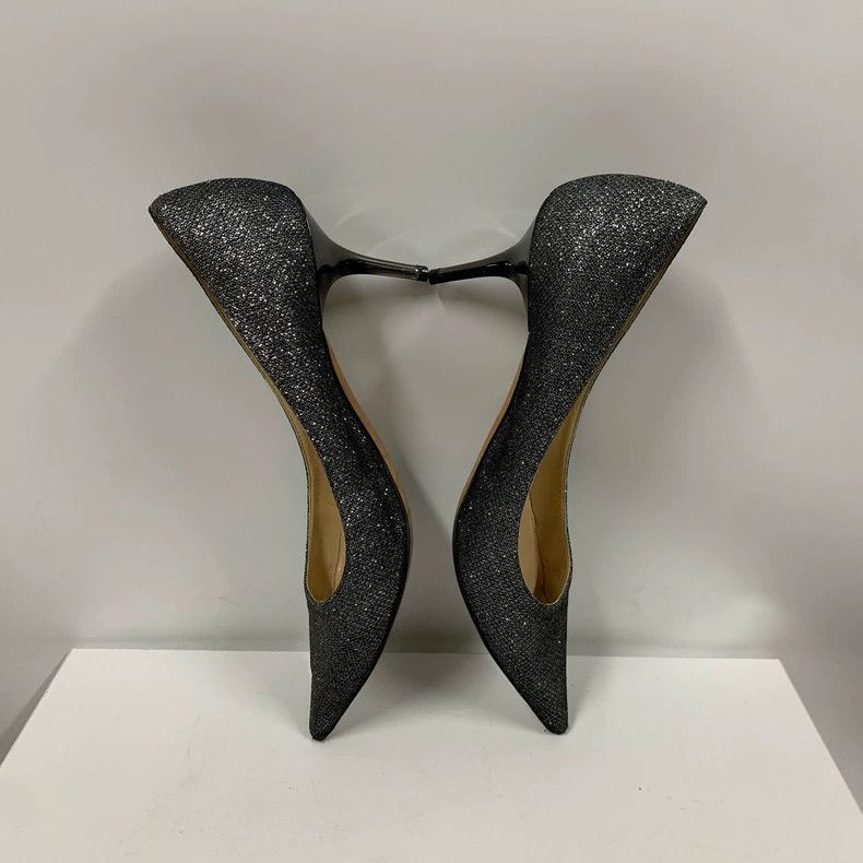 Jimmy Choo Silver Jimmy Choo Glitter High Heels Size 38 Size US 8 / IT 38 - 5 Thumbnail
