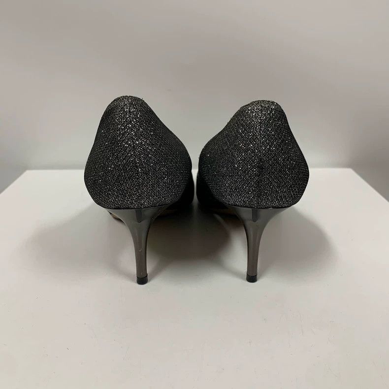 Jimmy Choo Silver Jimmy Choo Glitter High Heels Size 38 Size US 8 / IT 38 - 6 Thumbnail