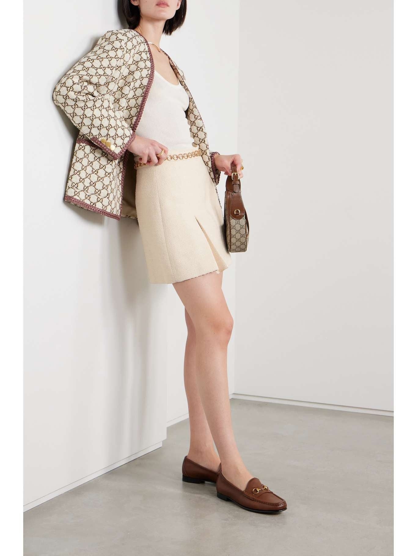 Gucci Gucci Fine Boucle Blend Skirt SIZE 36 Size ONE SIZE - 2 Thumbnail