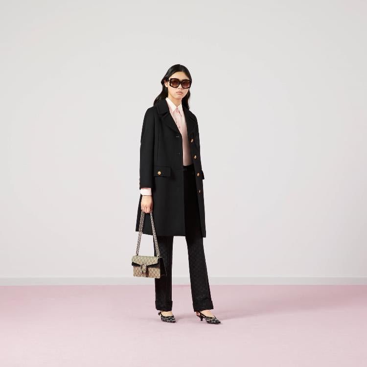Gucci Gucci Light GG Canvas Pant SIZE 40 Size ONE SIZE - 3 Thumbnail