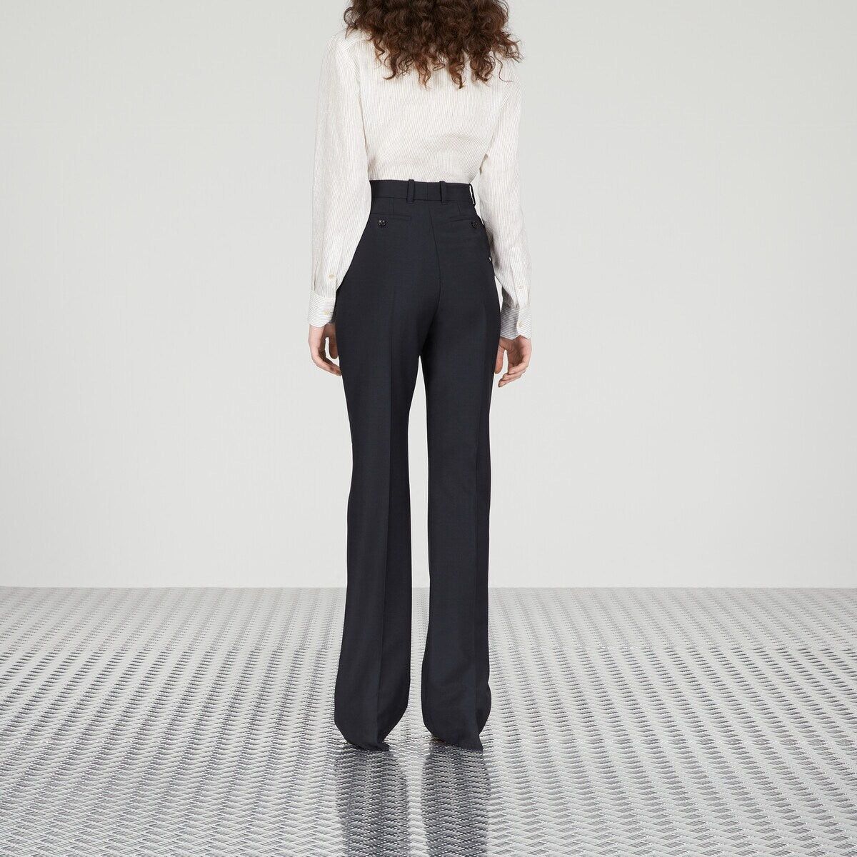 Gucci Gucci Wool Mohair pant SIZE 38 Size ONE SIZE - 2 Thumbnail