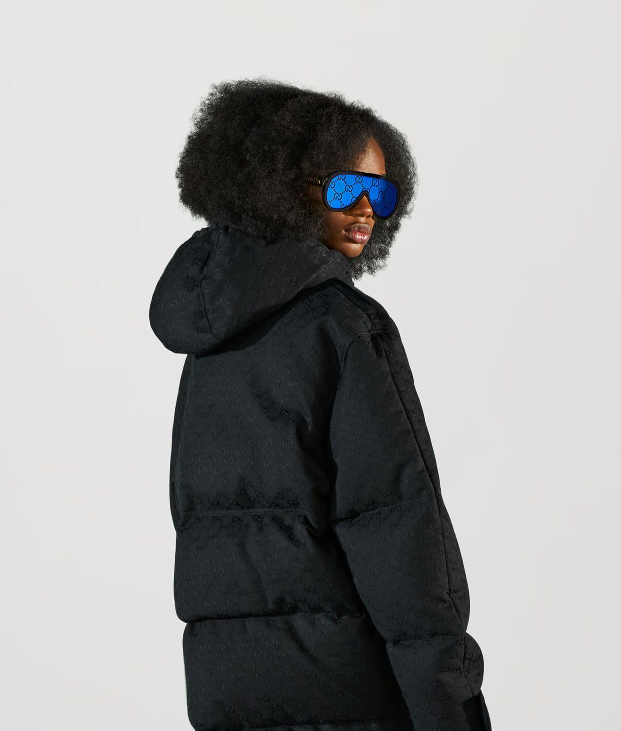 Gucci Gucci GG Cotton Canvas Puffer Jacket SIZE 38 Size ONE SIZE - 3 Thumbnail