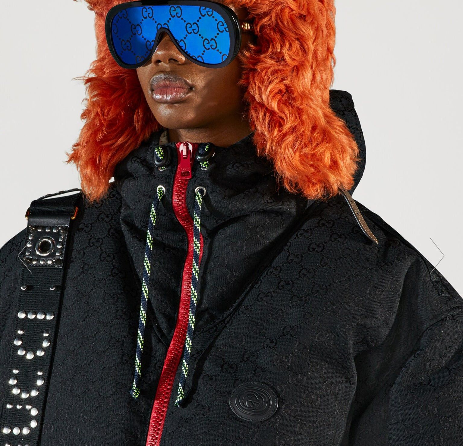 Gucci Gucci GG Cotton Canvas Puffer Jacket SIZE 40 Size ONE SIZE - 2 Thumbnail