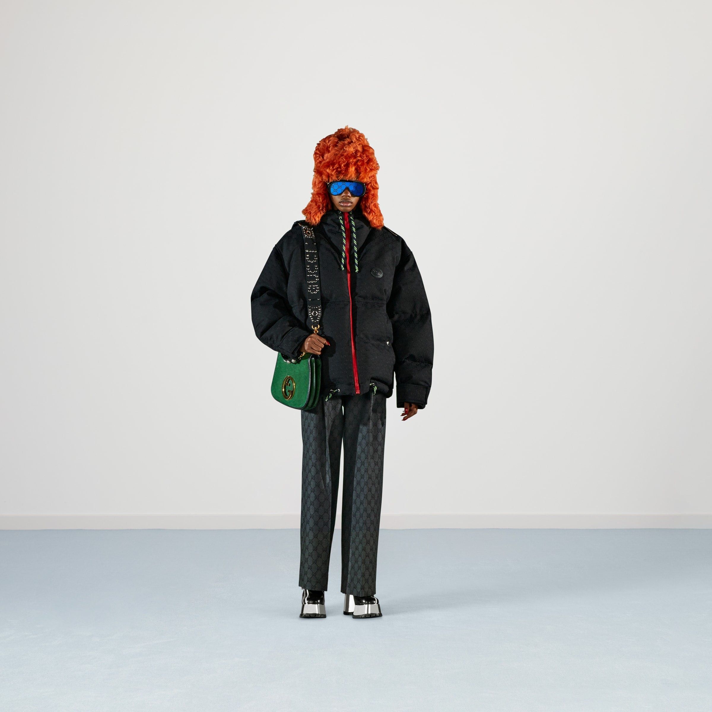 Gucci Gucci GG Cotton Canvas Puffer Jacket SIZE 44 Size ONE SIZE - 4 Thumbnail