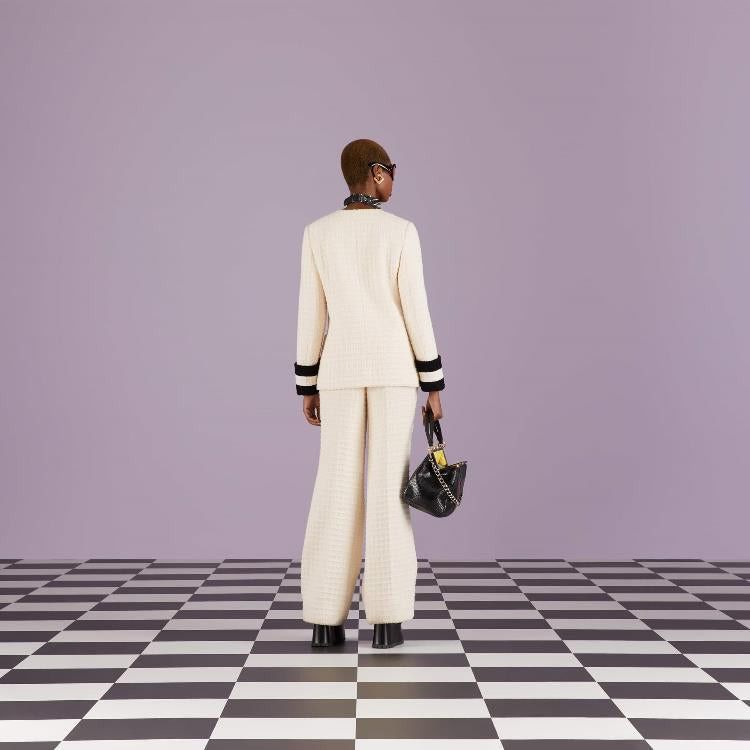 Gucci Gucci Tweed Pant SIZE 38 Size ONE SIZE - 3 Thumbnail