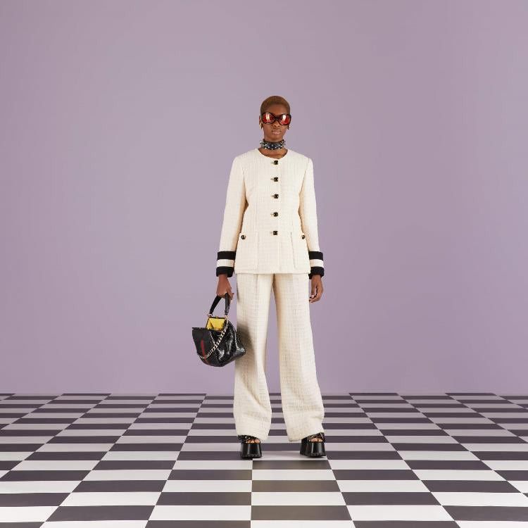 Gucci Gucci Tweed Pant SIZE 40 Size ONE SIZE - 2 Thumbnail