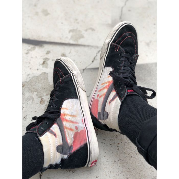 Vans skate hotsell hi metallica