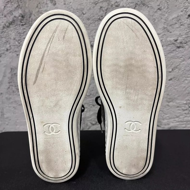 Chanel Chanel High-Top Sneakers Size 37 Size US 8 / IT 38 - 7 Thumbnail