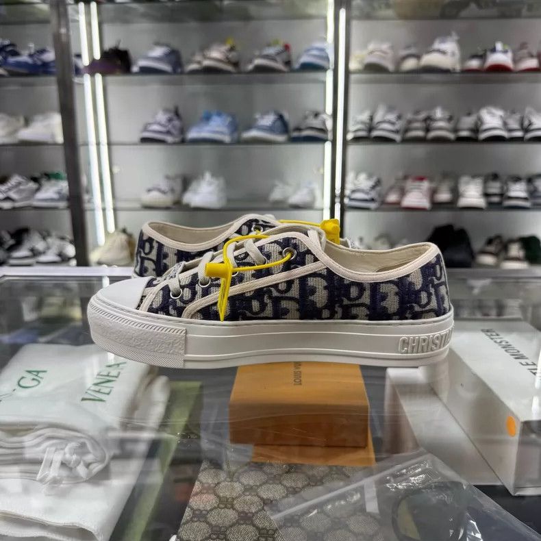 Dior DIOR Monogram Canvas Sneakers Size 36.5 Size US 6 / IT 36 - 5 Thumbnail