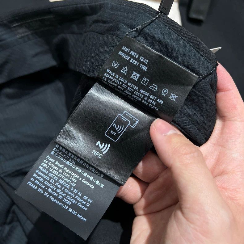 Prada Prada Black Casual Trousers Size 54 Size US 44 / EU 60 - 6 Thumbnail