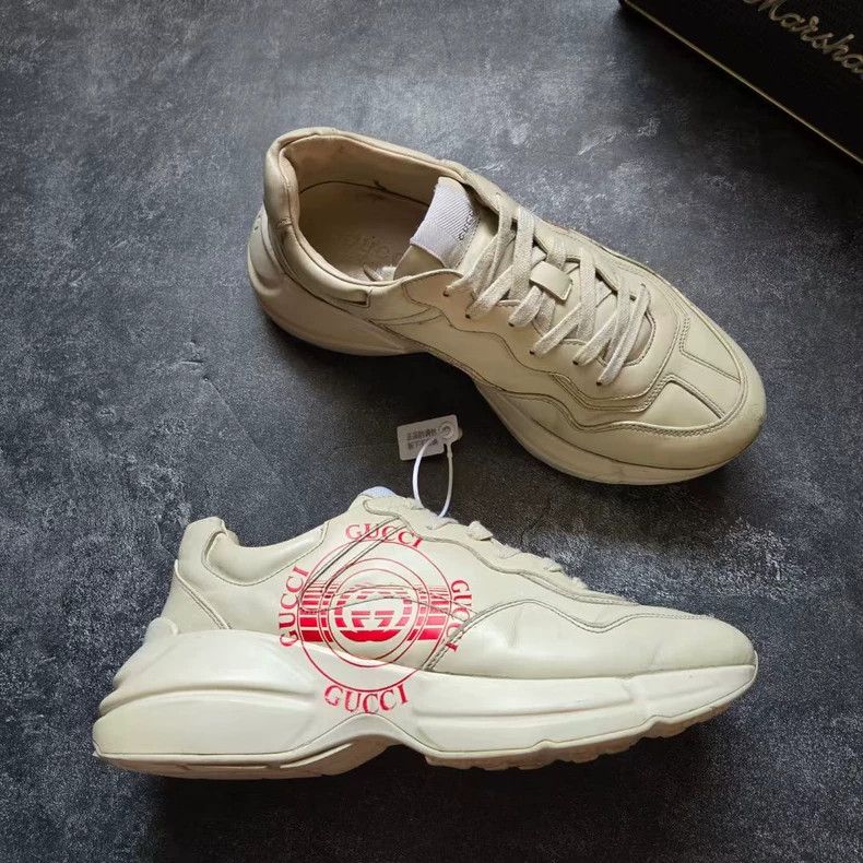 Gucci Gucci Logo Pattern Dad Sneakers Size 7 Size US 7 / EU 40 - 3 Thumbnail