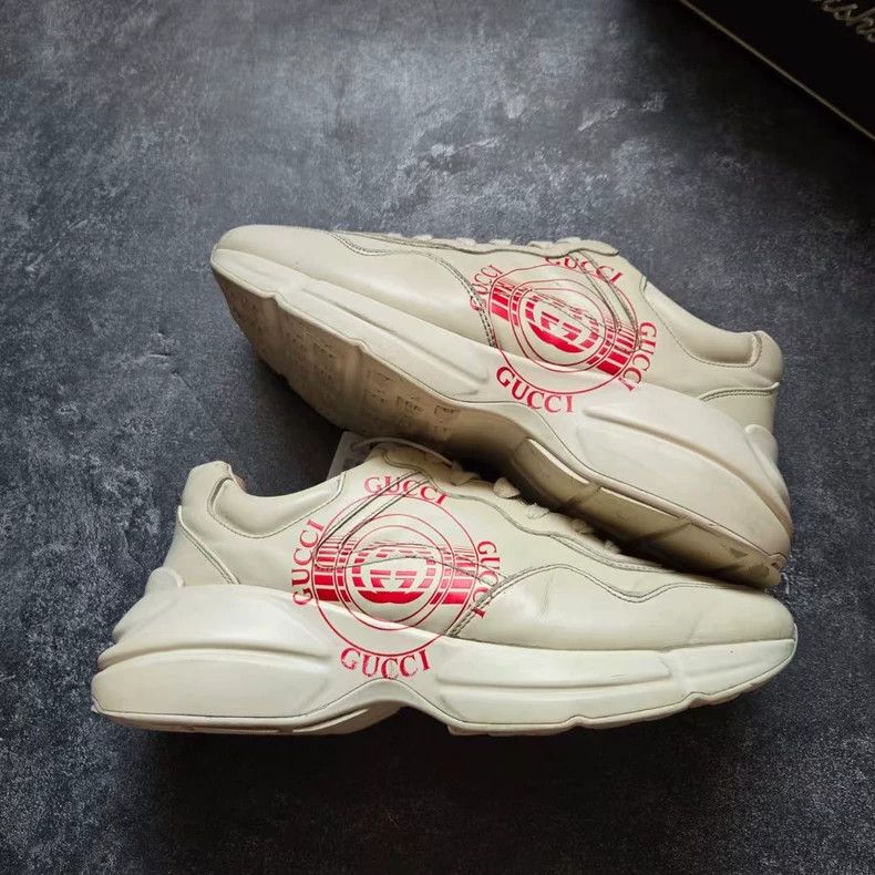 Gucci Gucci Logo Pattern Dad Sneakers Size 7 Size US 7 / EU 40 - 4 Thumbnail